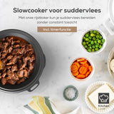 KitchenLove Rijstkoker Met Stomer En Slowcooker